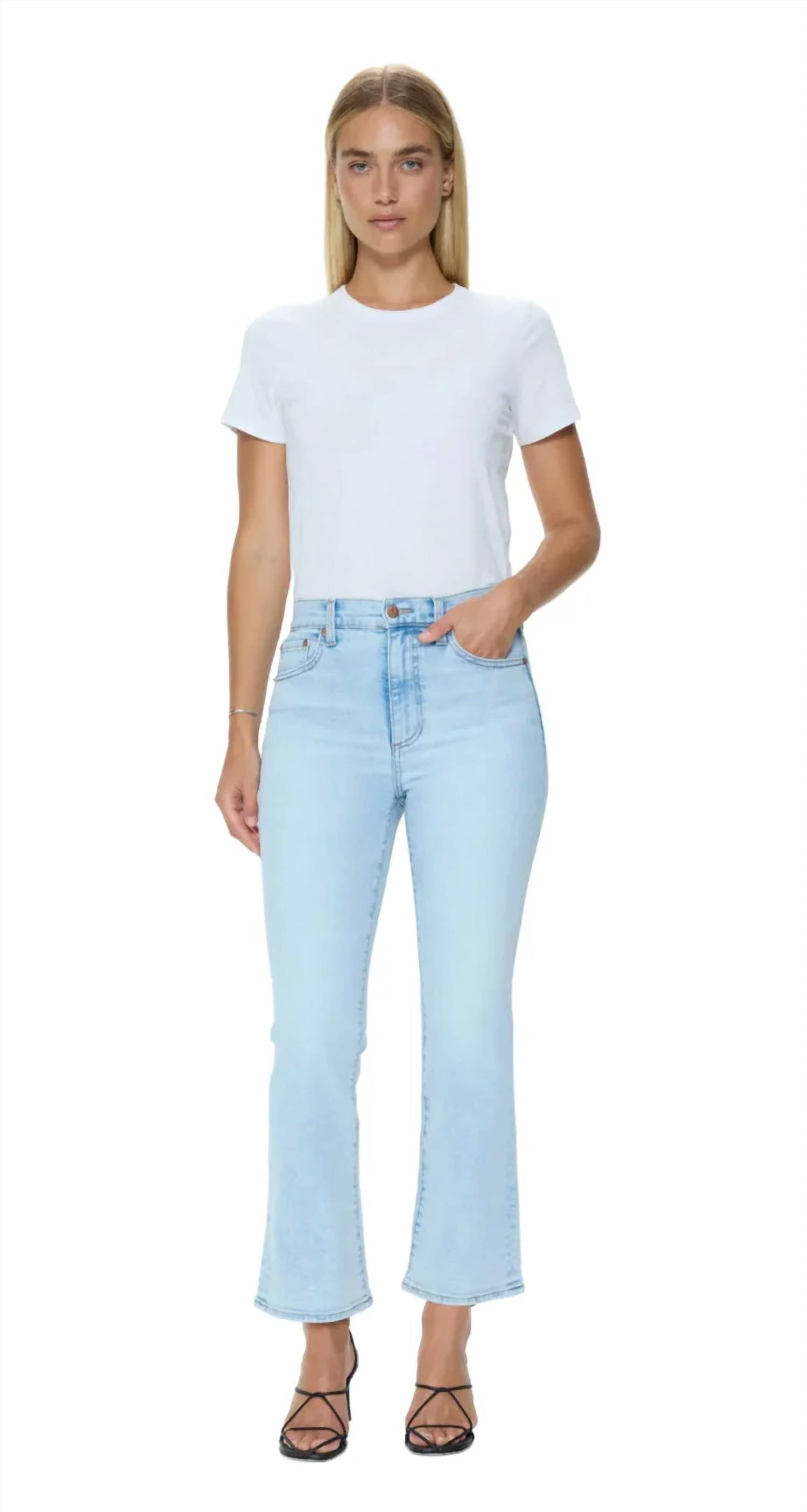 Pistola - Lennon High Rise Crop Boot Jean