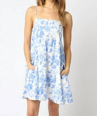 Olivaceous - Oliva Poppy Floral Dress