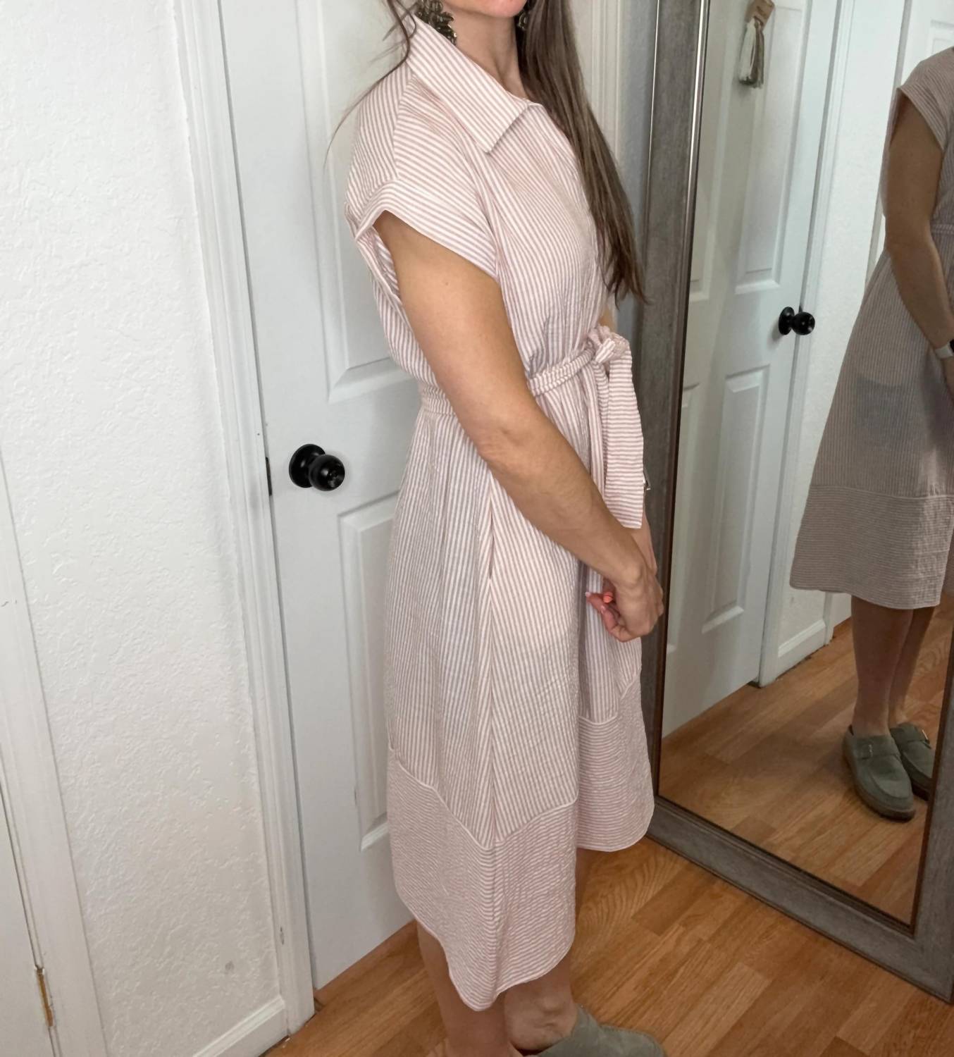 Haptics - Raeann Collared Midi Dress