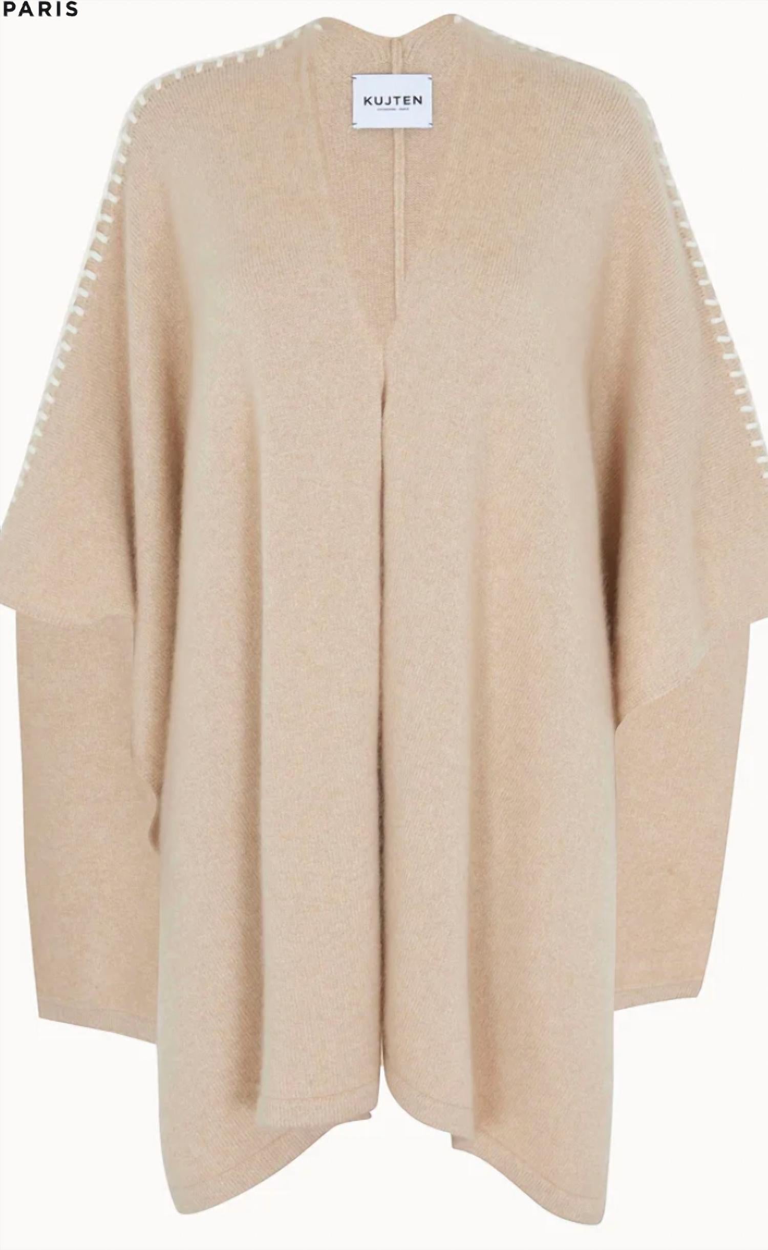 Kujten - Women's Valya Cashmere Cape