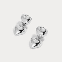 Lili Claspe - Women's Bubble Small Heart Earrings