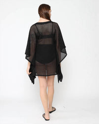 Ripley Rader - Fishnet Short Caftan