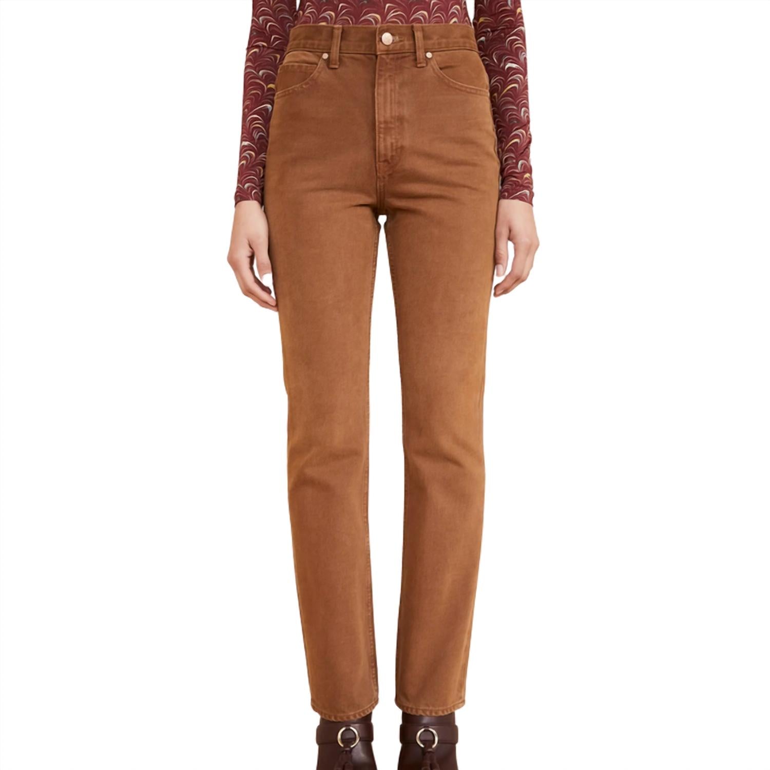 Ulla Johnson Women's The Agnes Jean in umber wash - women's jeans