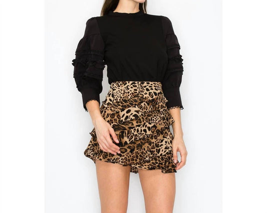 Ina Fashion - Wild One Mini Skirt