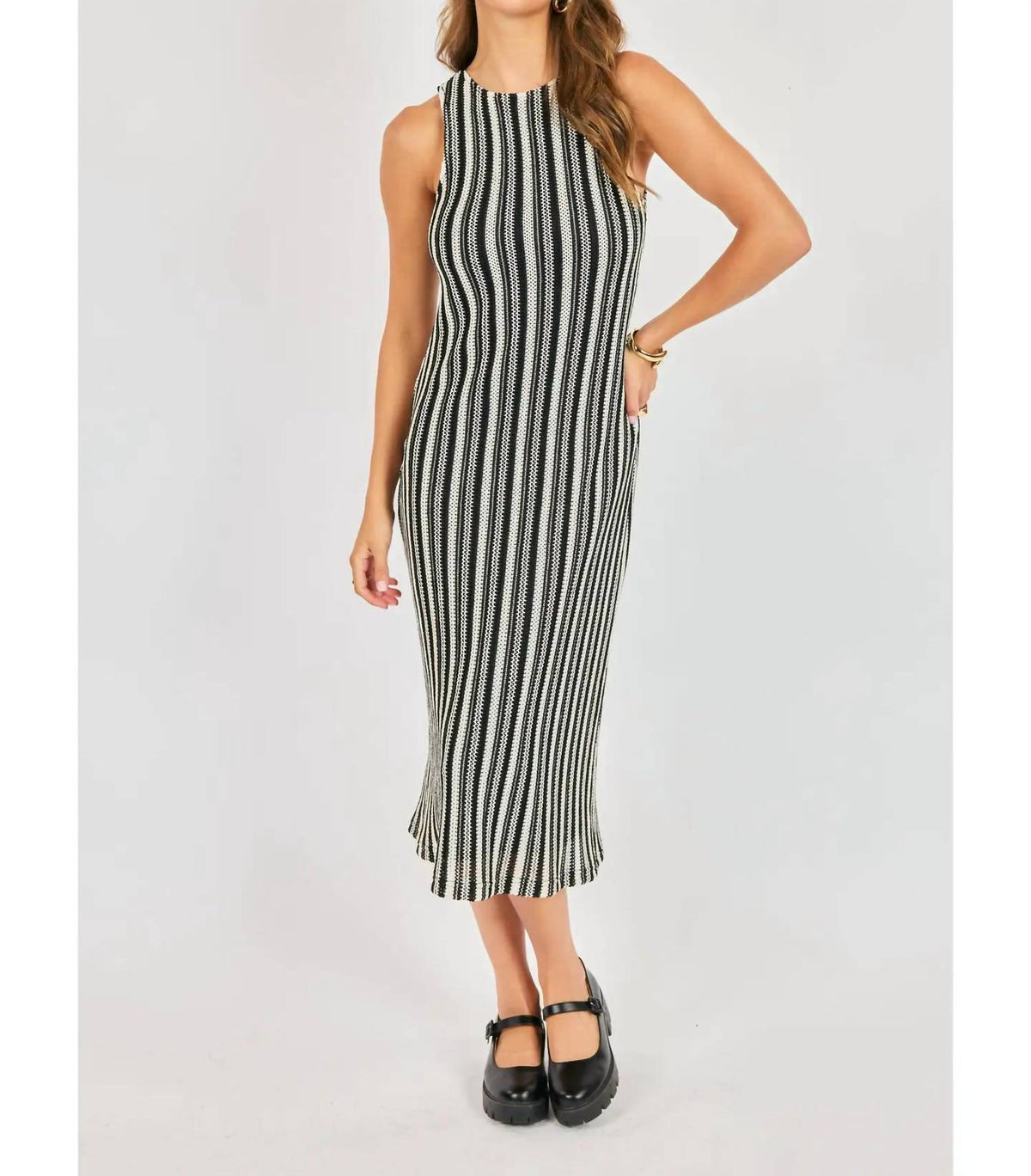 Sadie & Sage - Women's Moonlit Path Knit Dress