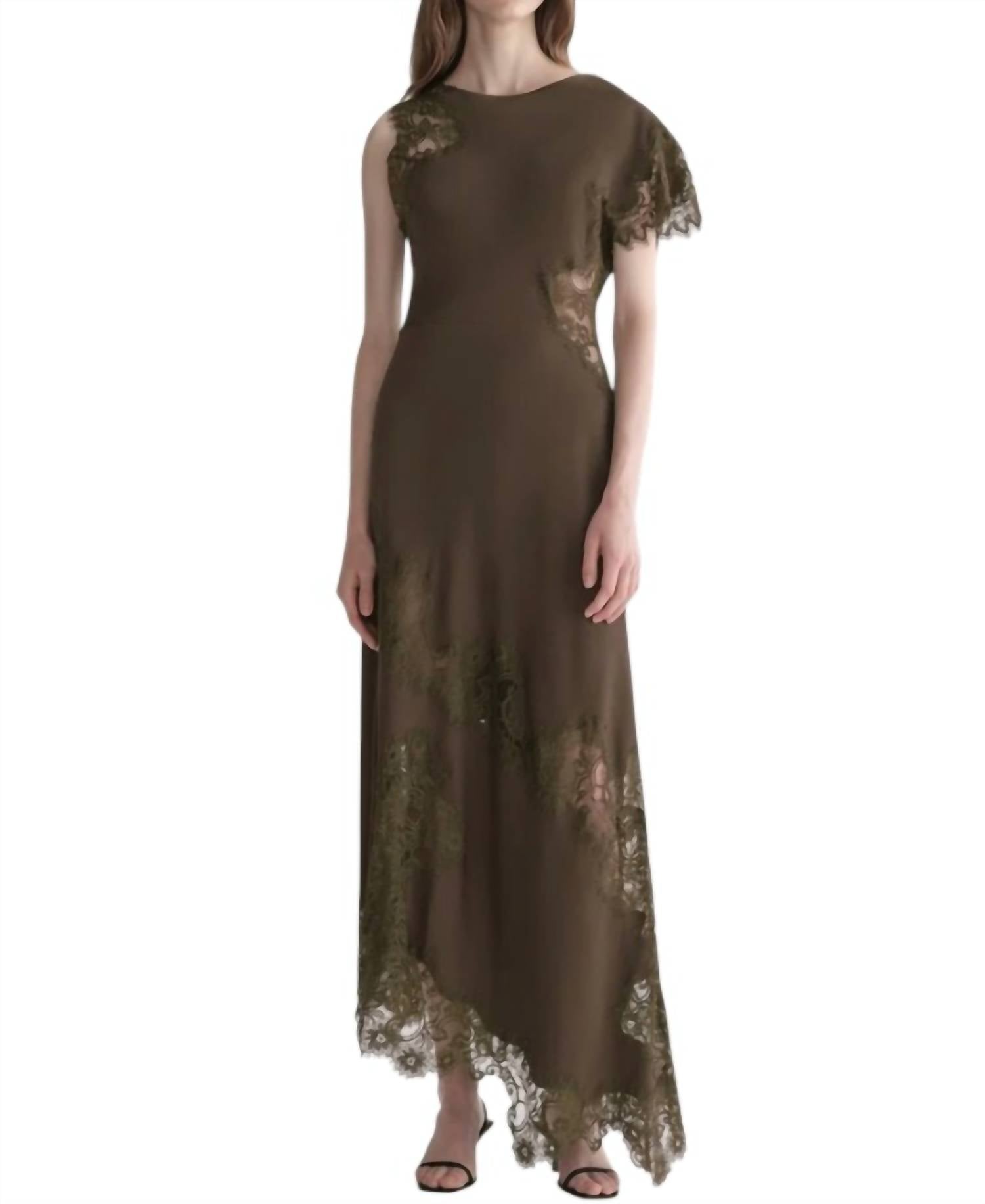 A.L.C. Alessia Dress in military - women's dress