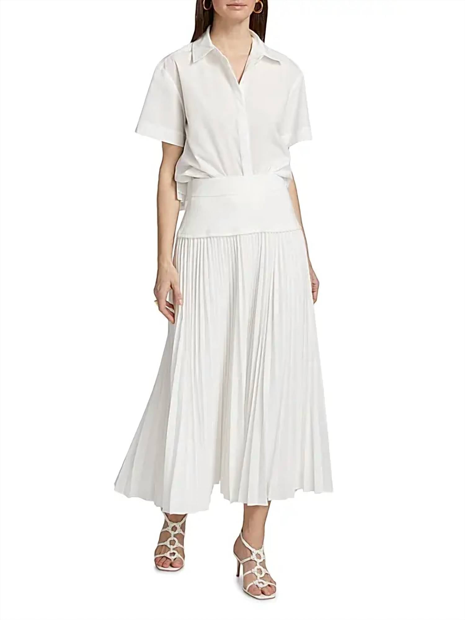 Simkhai - Stella Pleated Skirt