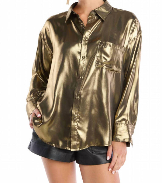 Allison New York - Lola Metallic Shirt