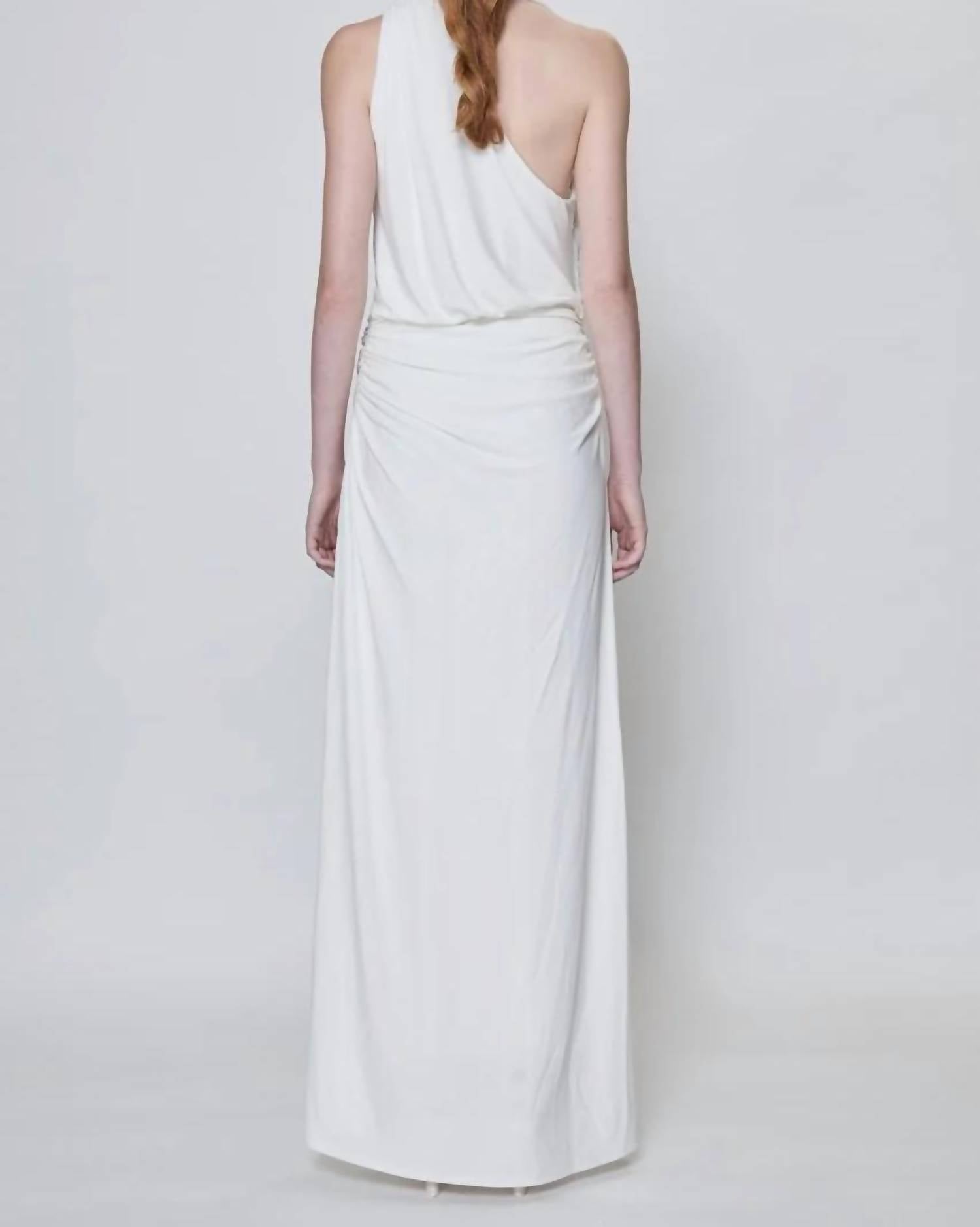 Simkhai - Moira Draped Jersey Gown