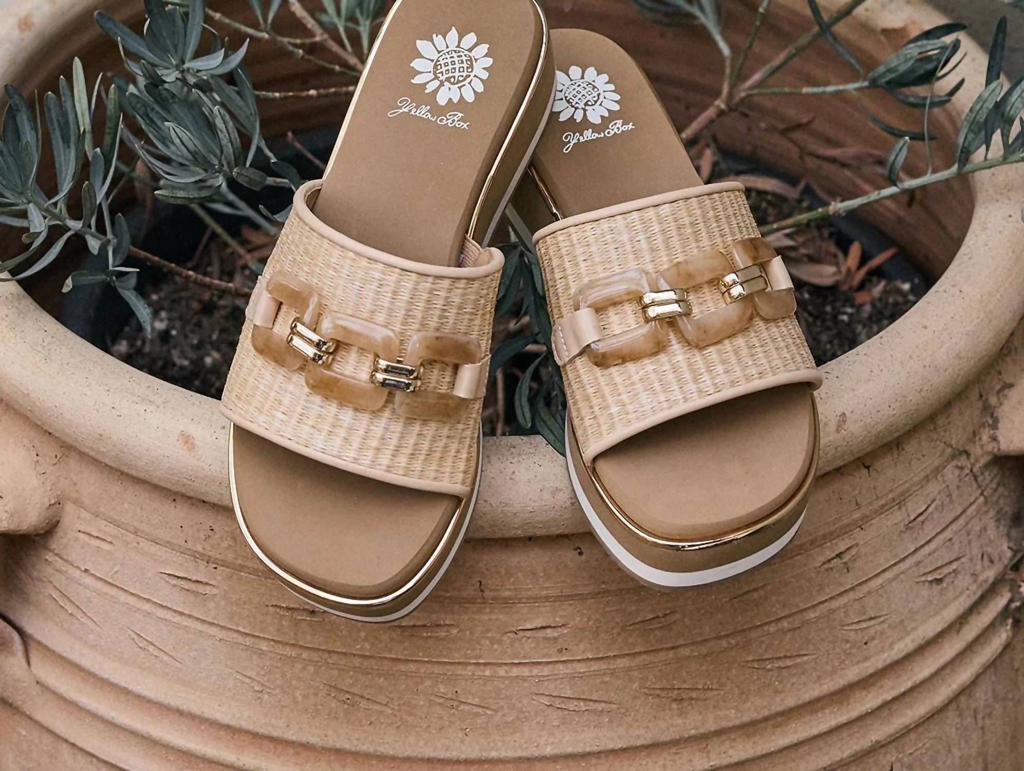 Yellowbox - Women's Gabina Wedge Sandal