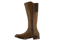 Andrea - Women's Tall Riding Elastic Shaft Boots