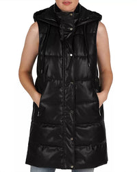 Love Token - Cali Long Puffer Vest