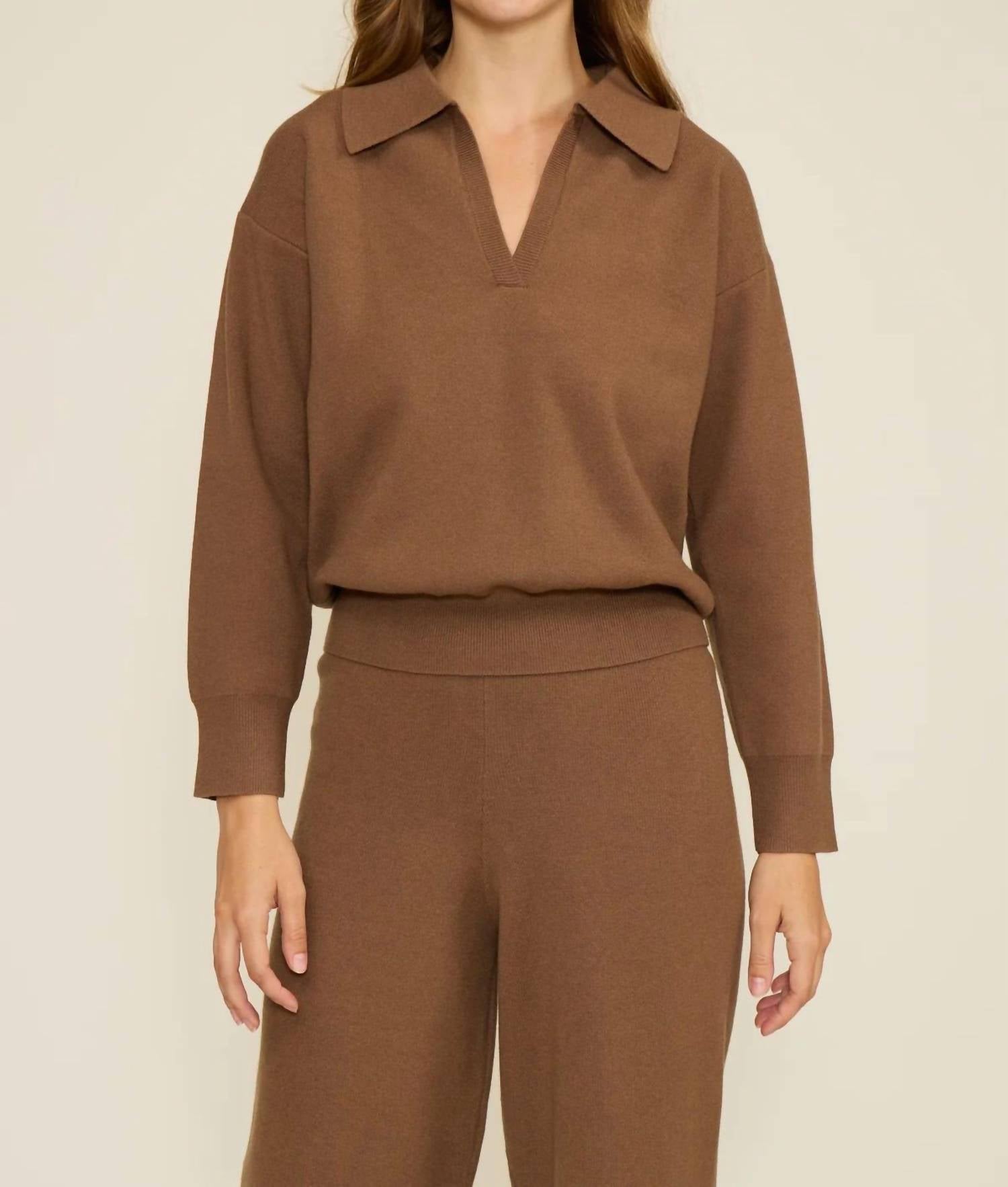 Lucy Paris - Julie Polo Sweater