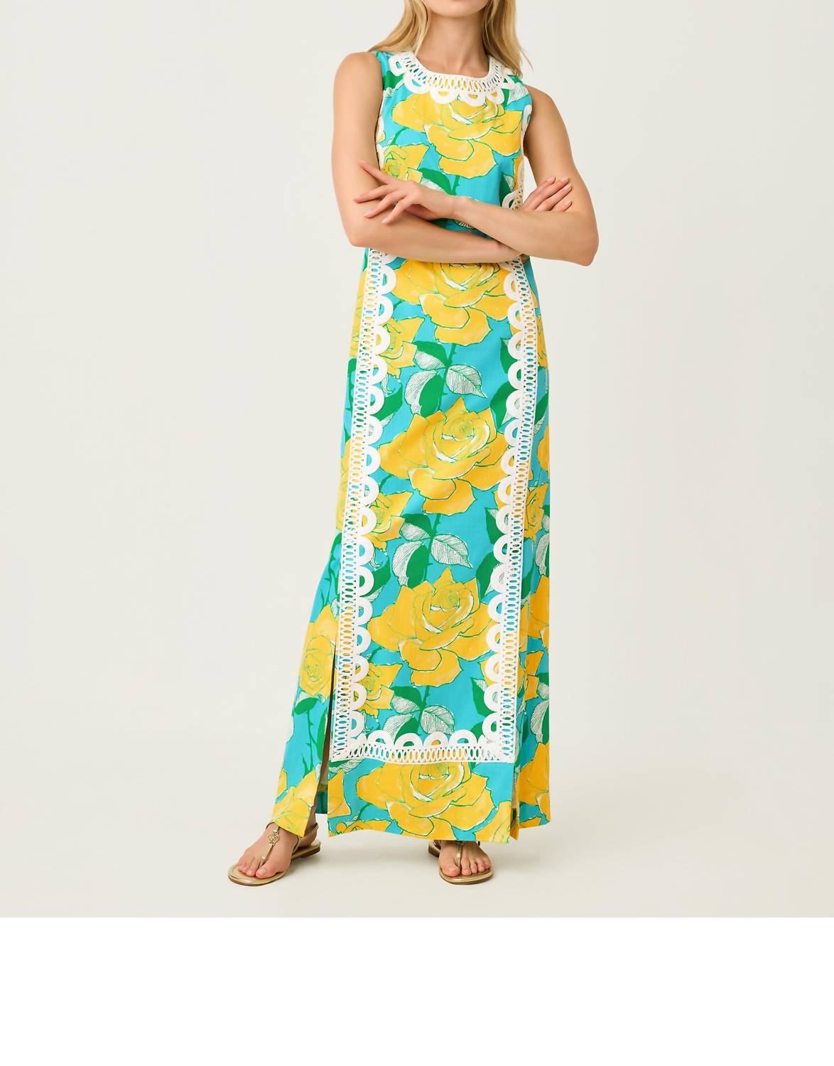Lilly Pulitzer - Lotta Stretch Maxi Shift Dress