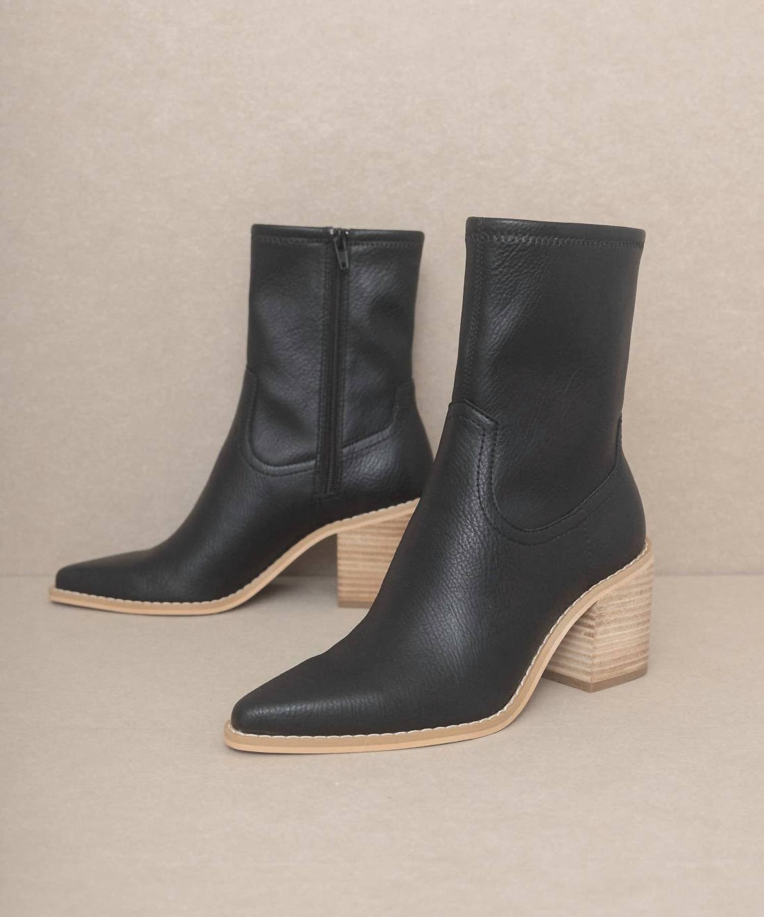 Oasis Society - Women's Vienna Sleek Ankle Hugging Bootie