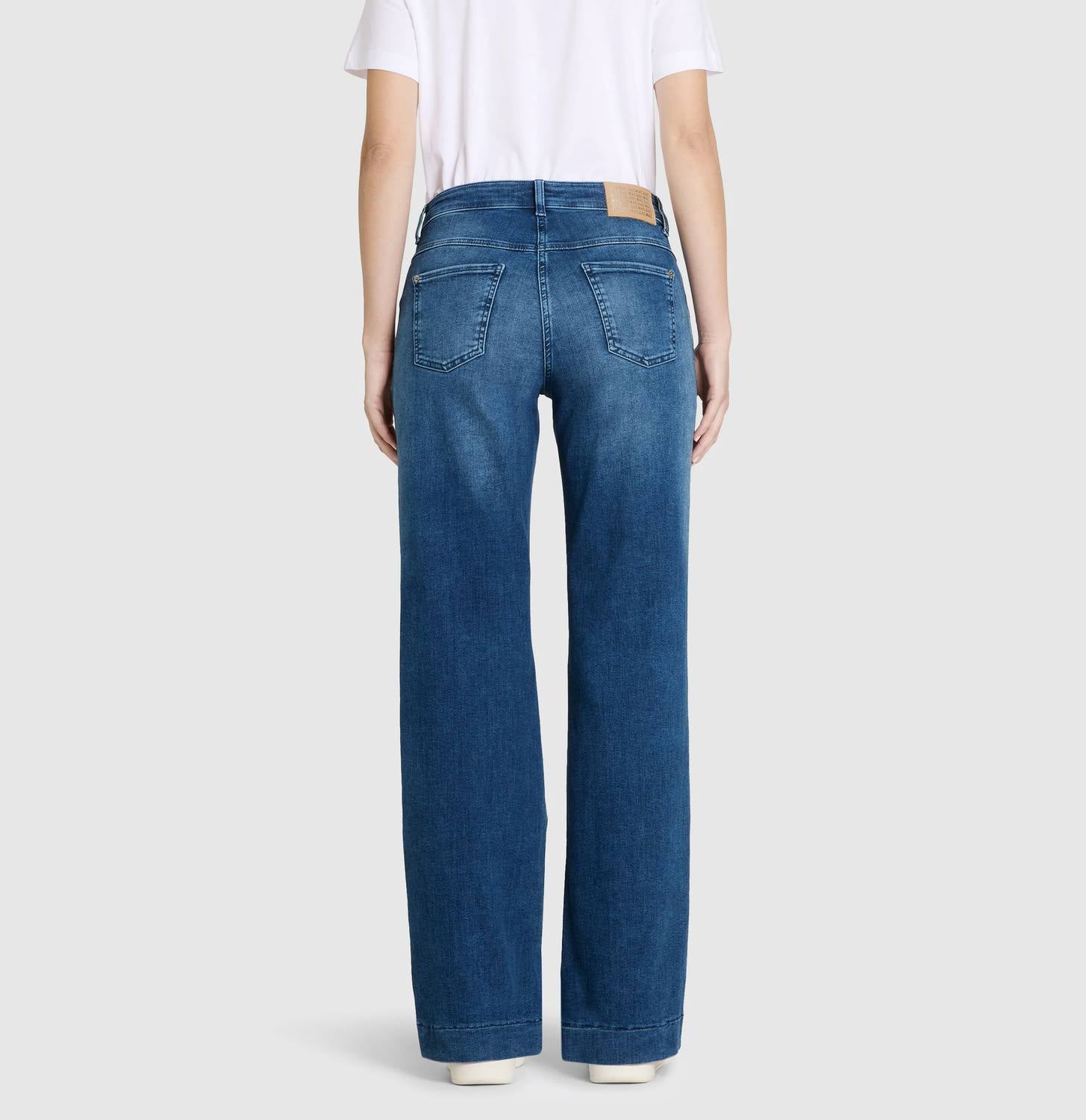 Mac - Wide Double Galon Jeans