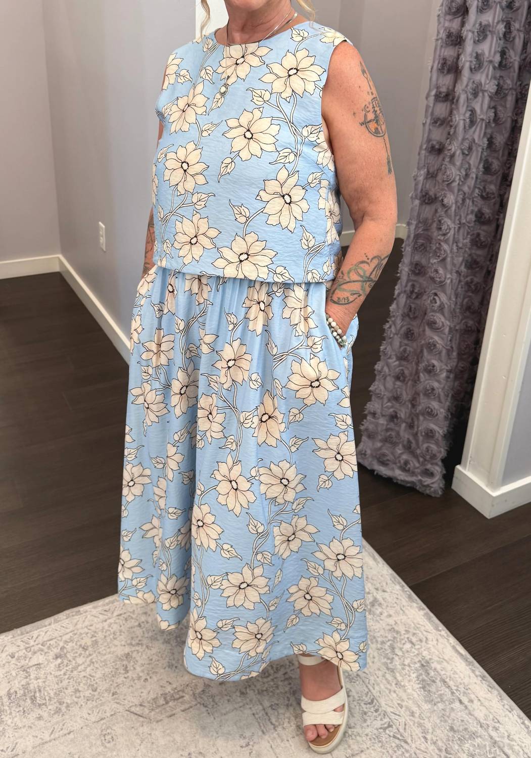 Thml - Bluebell Breeze Skirt