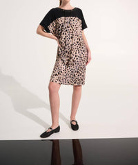 Joseph Ribkoff - Silky Knit Animal Print Straight Dress