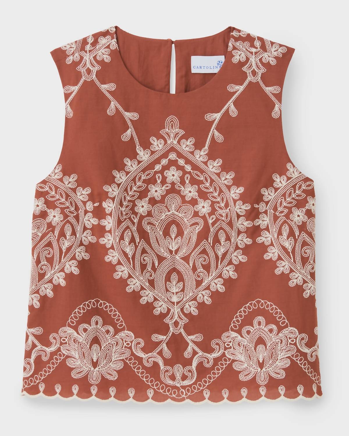 Cartolina Nantucket - Linda Sleeveless Top