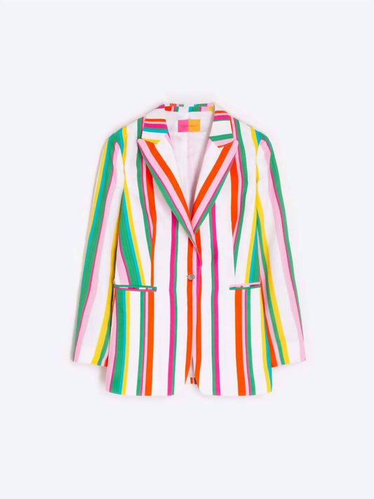 Vilagallo - Sophia Raya Seersucker Jacket