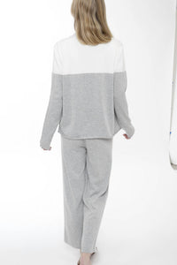 Incashmere - Contrast Side Piping Sweatpant