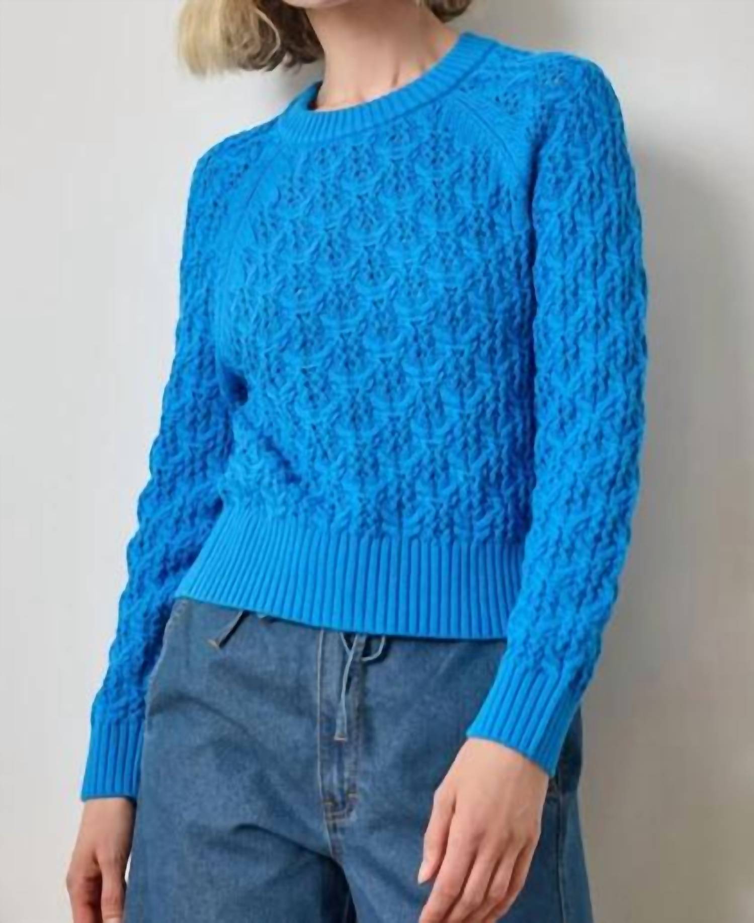 Lilla P - Easy Sleeve Raglan Sweater