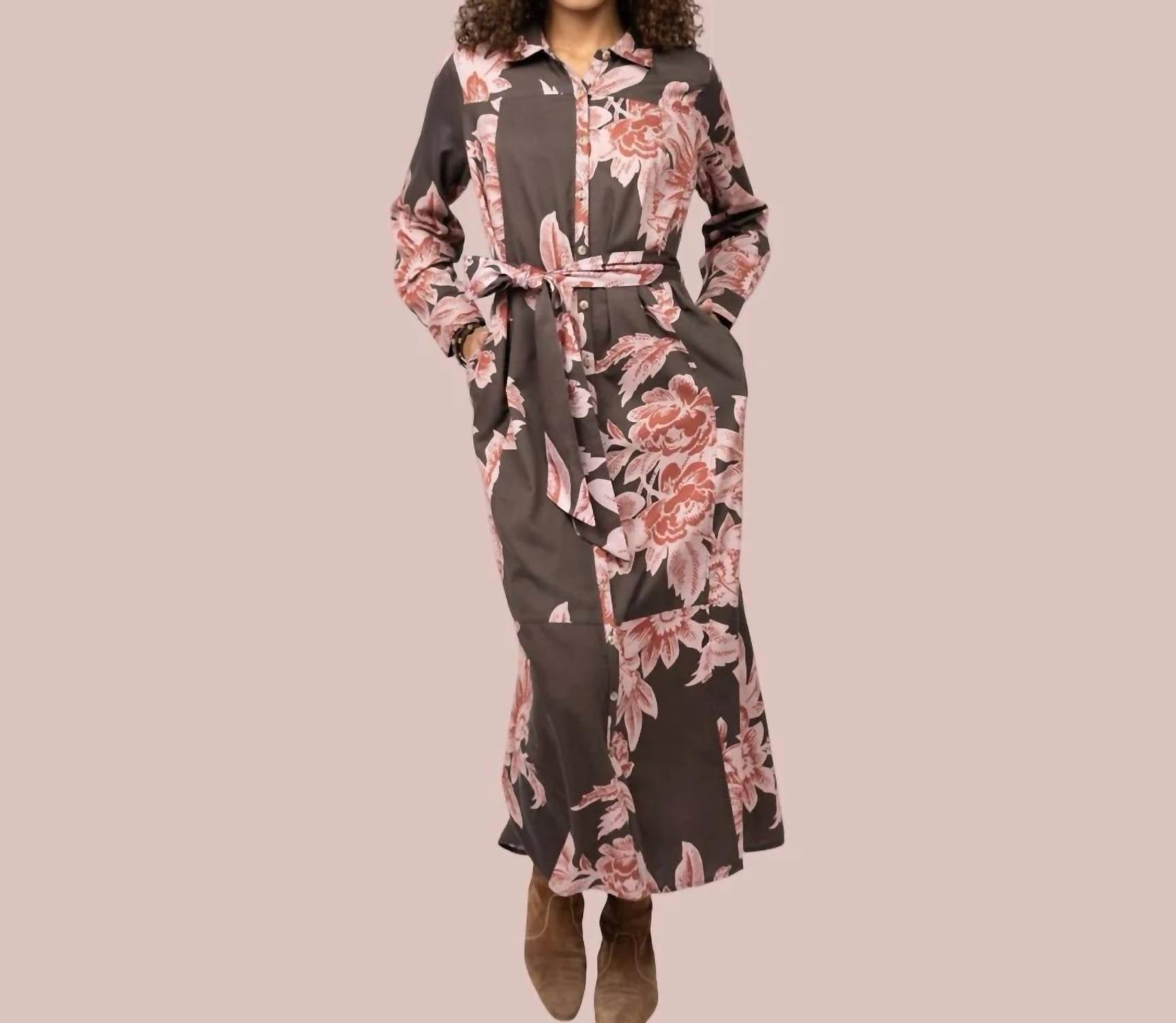 Uncle Frank - The Valentina Botanical Maxi Dress