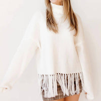 Mimosa - Cambridge Fringe Sweater