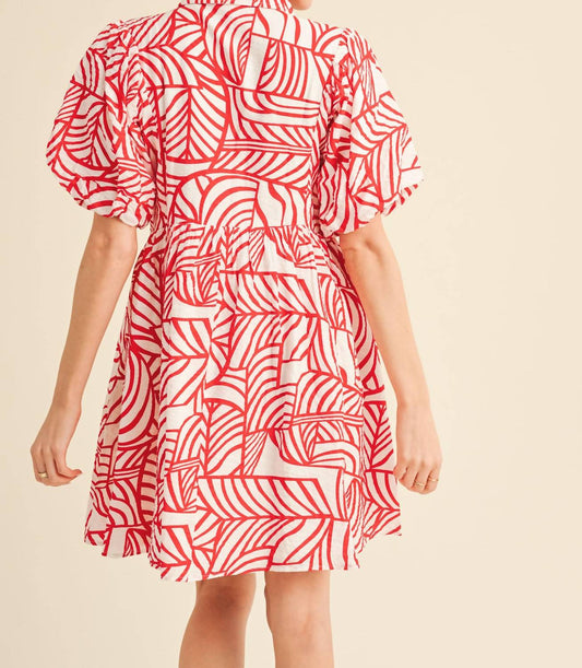 Jodifl - Finding Romance Abstract Dress