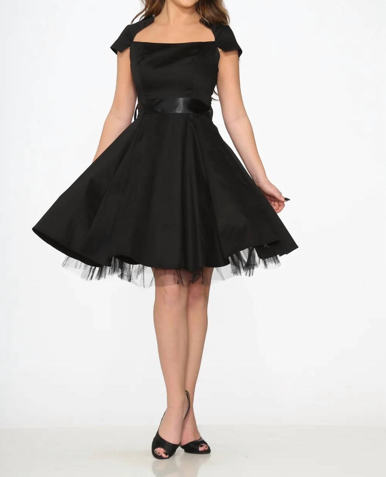 Orchid Bloom - Midi Swing Dress