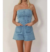Wisteria Lane - Darling Strapless Romper