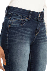 1822 Denim - Raquel Tummy Control Mid Rise Jeans