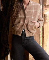 Z Supply - Lex Plaid Bomber Jacket