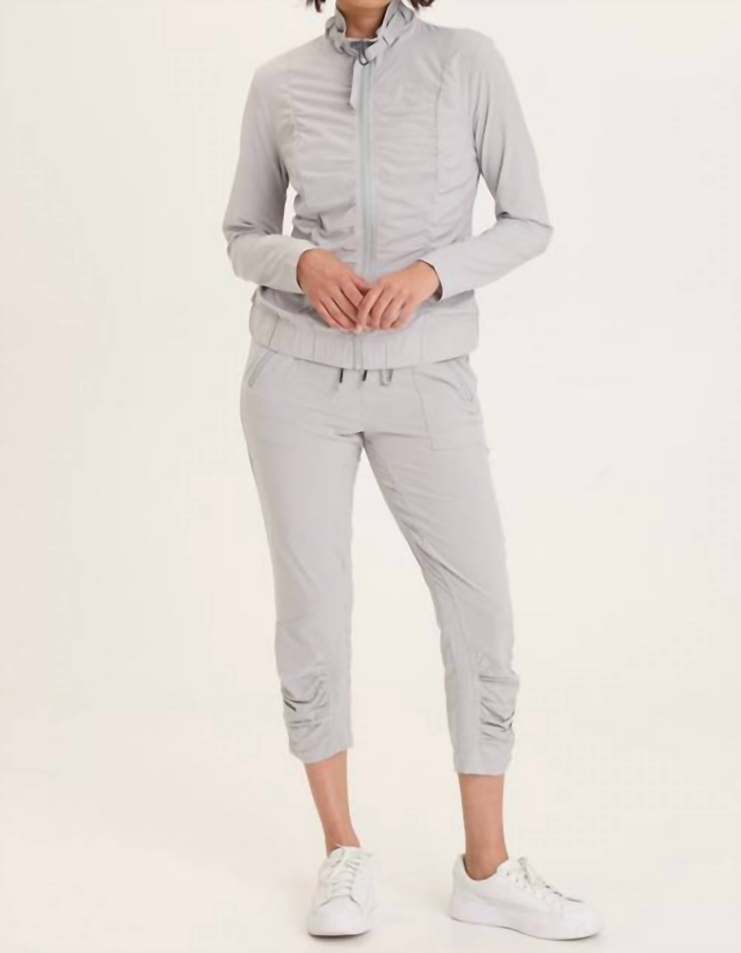Wearables - Momentum Whisper Stretched Ruched Jacket