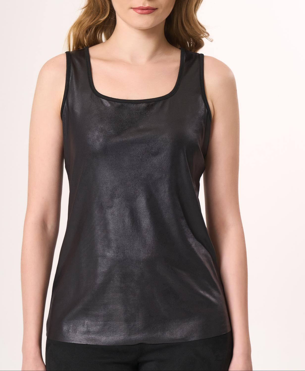 Angel Apparel - Vegan Leather Tank Top