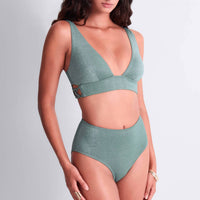 Aubade - Summer Glow High Waisted Brief Bikini Bottom
