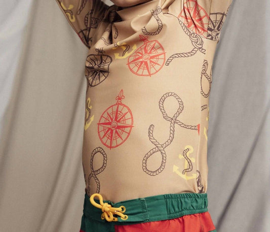 Mini Rodini - Kid's Nautical UV Rashguard
