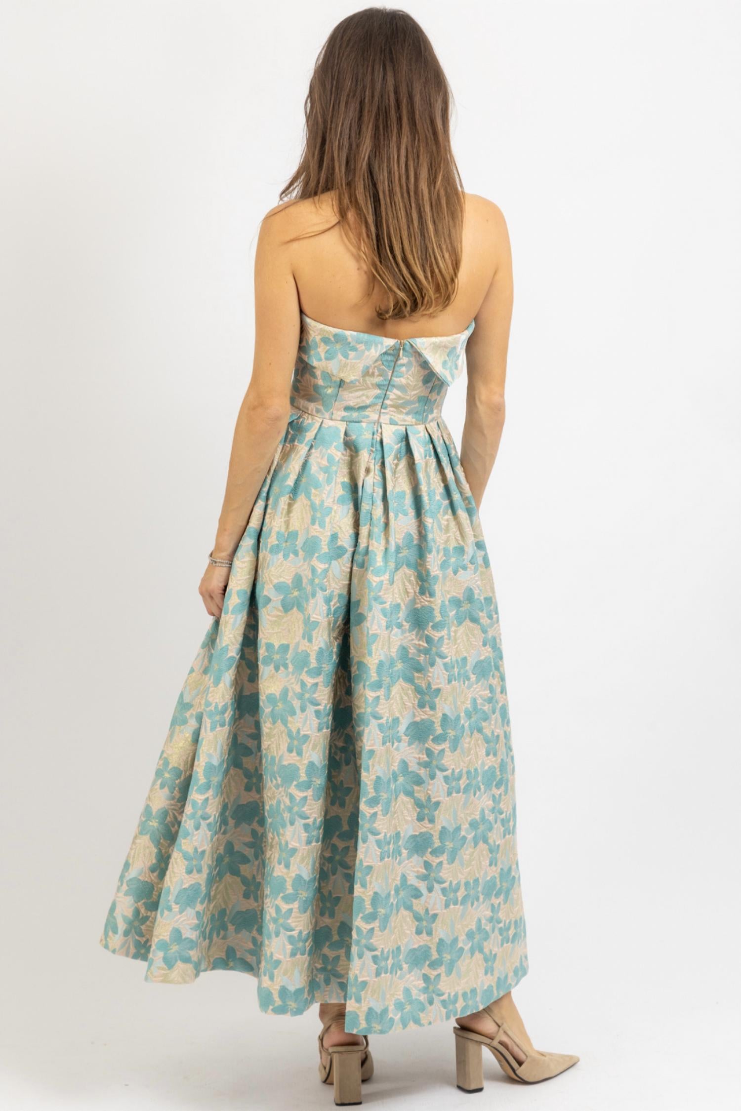 Mable - Jaida Jacquard Midi Dress