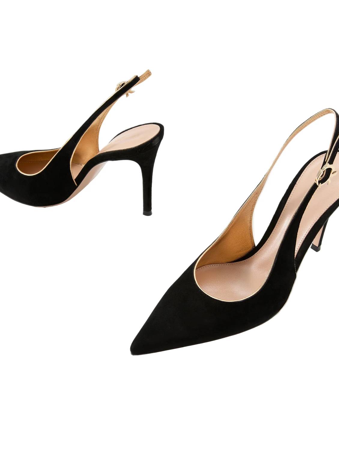 Gianvito Rossi - Women's Yves Suede Slingback Pump