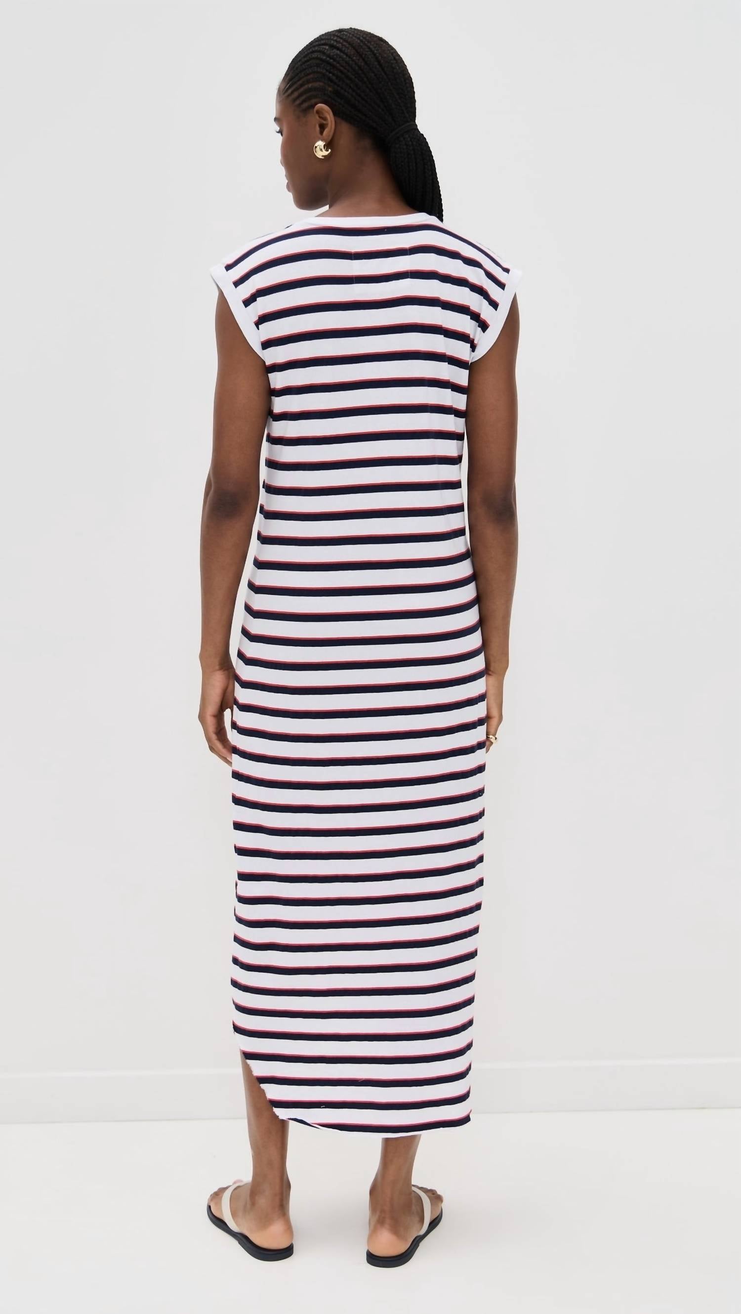Frank & Eileen - Cory Vintage Muscle Tee Dress Striped