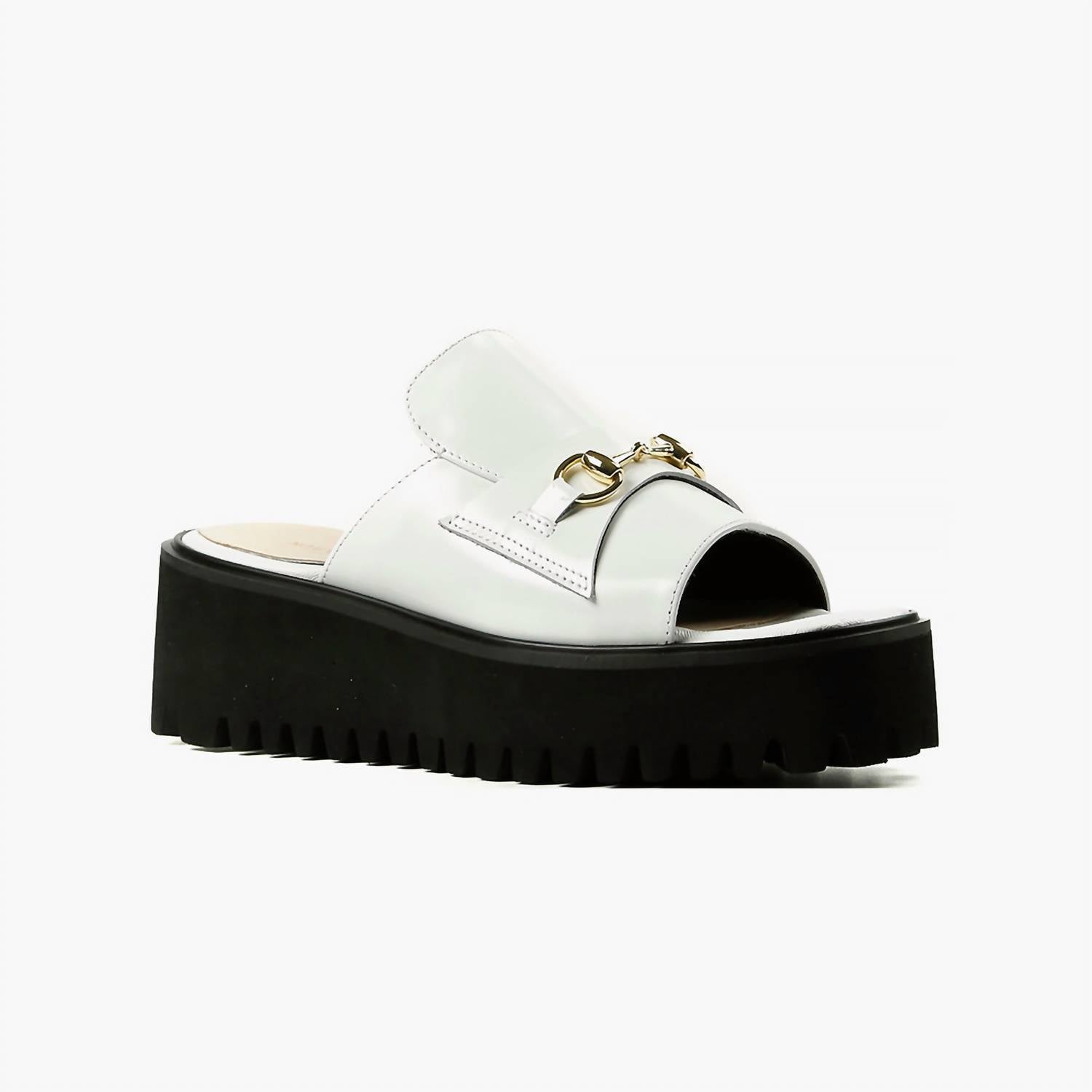 All Black - Women's Link Flatform Sandal