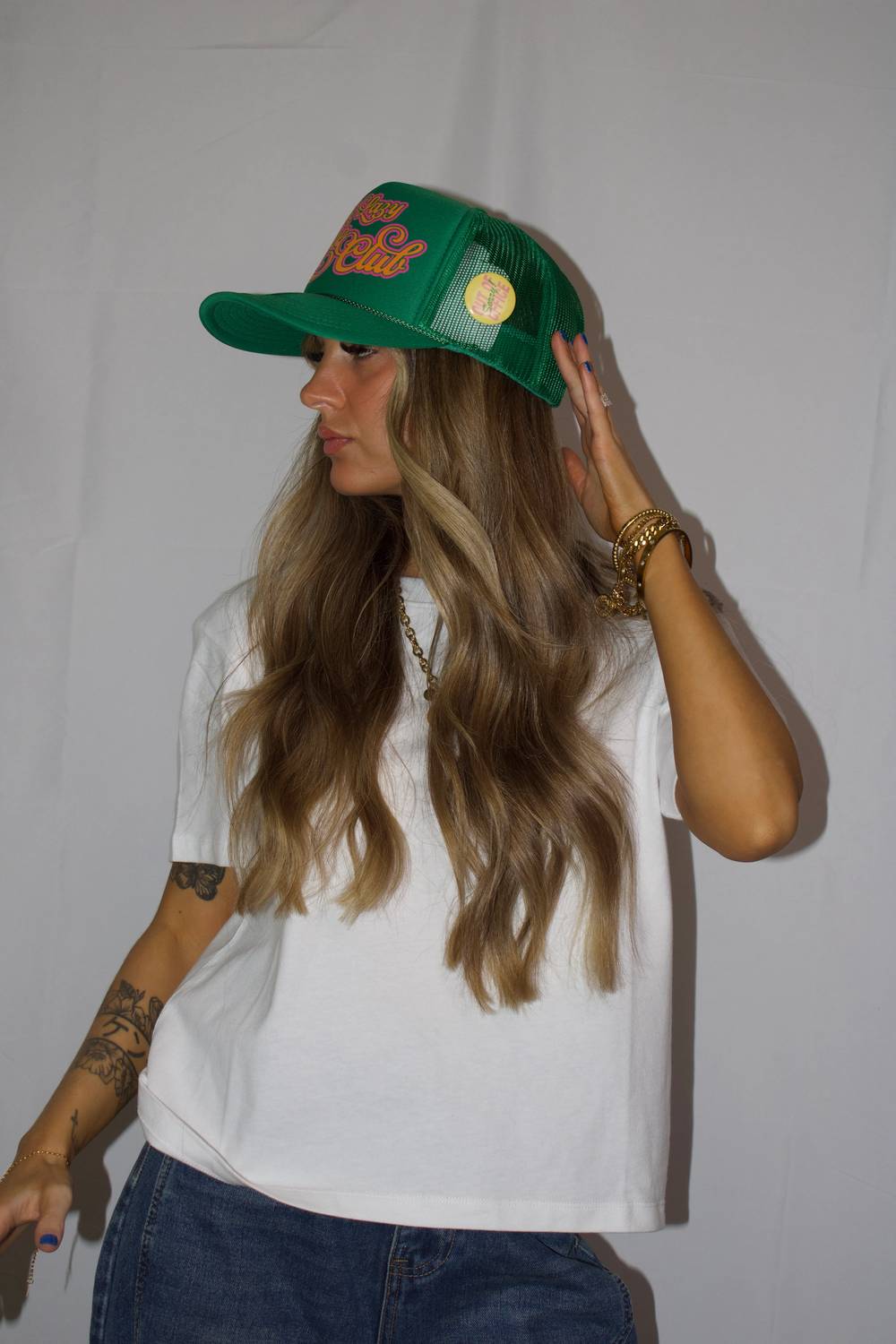 The Clandestine Underground - Women's Lazy Lake Days Club Summer Trucker Hat
