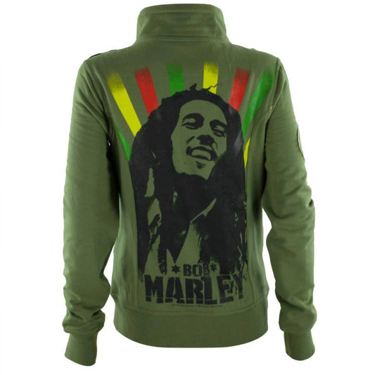 Bob Marley - Teen's Military Jacket