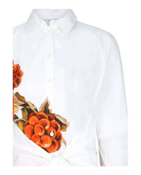 Salvatore Ferragamo - Botanical Print Shirt Dress