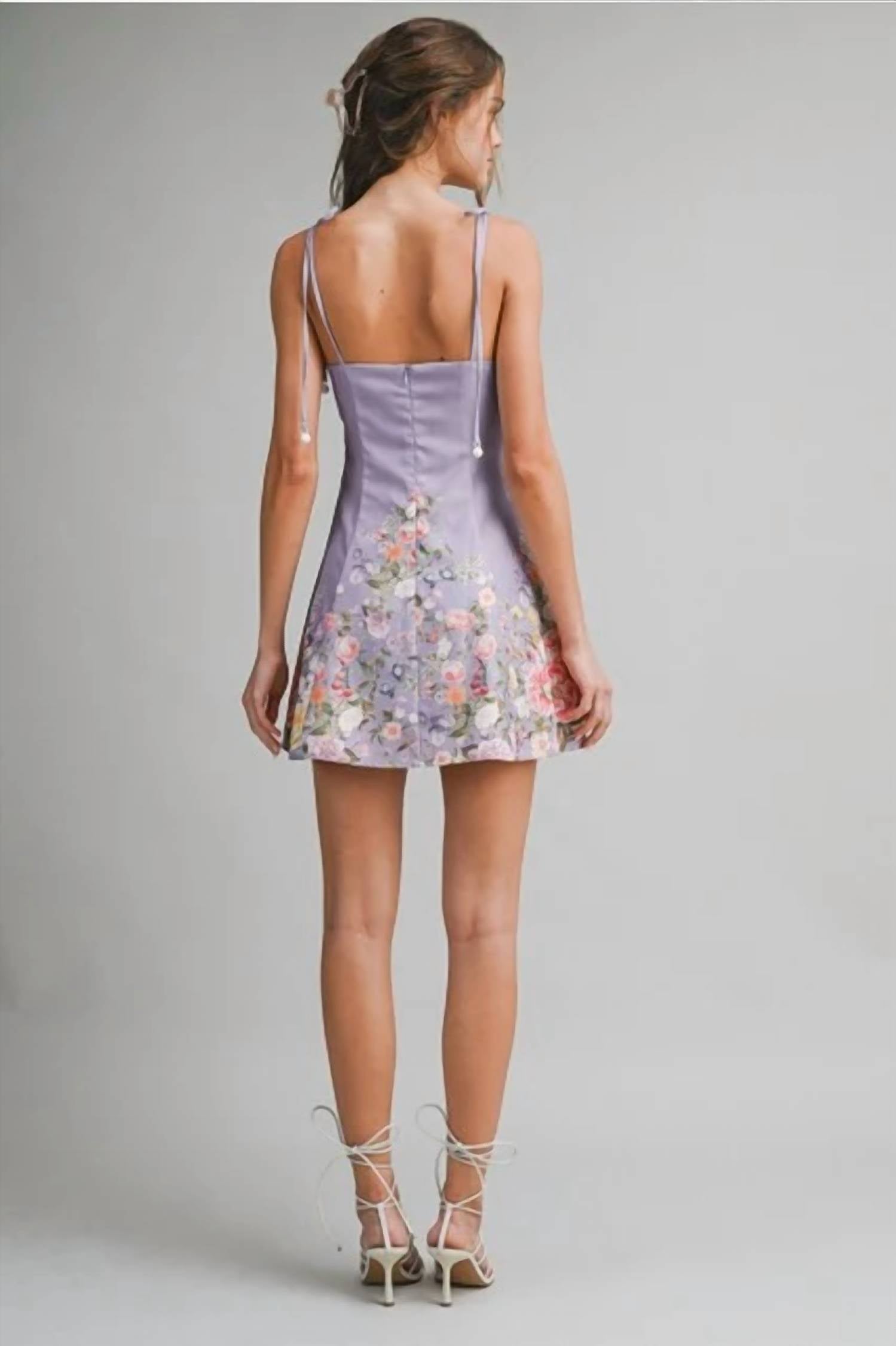 Endless Blu. - Floral Weekend Mini Dress