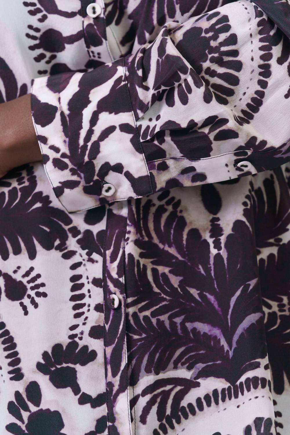 Marie Oliver - Nico Button Down Long Sleeve Blouse - Plus