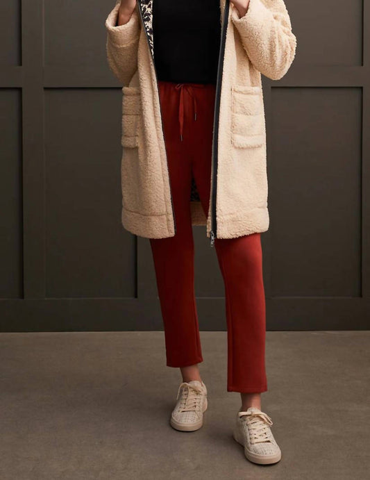 Tribal - Printed Lined Zip Up Coat