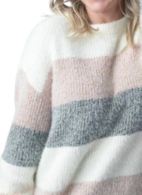 Michelle Mae - Oversized Pullover Comfy Sweater