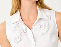 Lilly Pulitzer - Sleeveless Flower Lilly Shirt