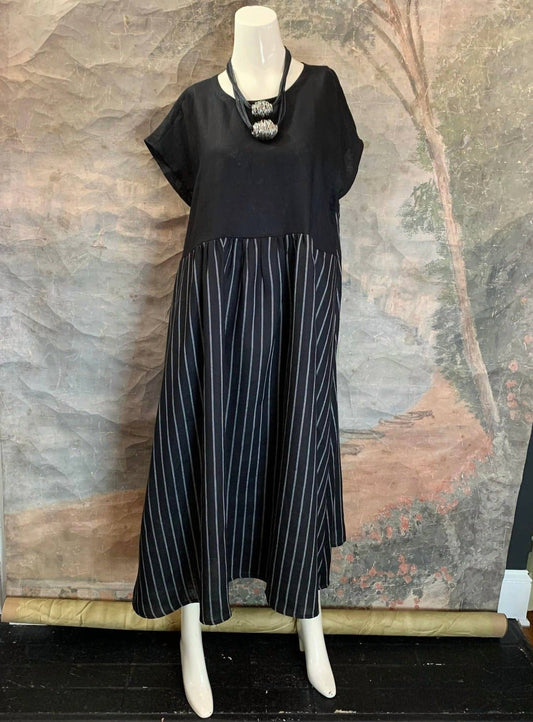 Amma By Kedem Sasson - Short Sleeve Long Dress